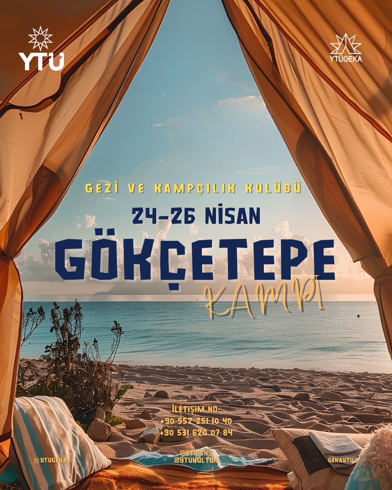 Gökçetepe Kampı etkinlik afişi