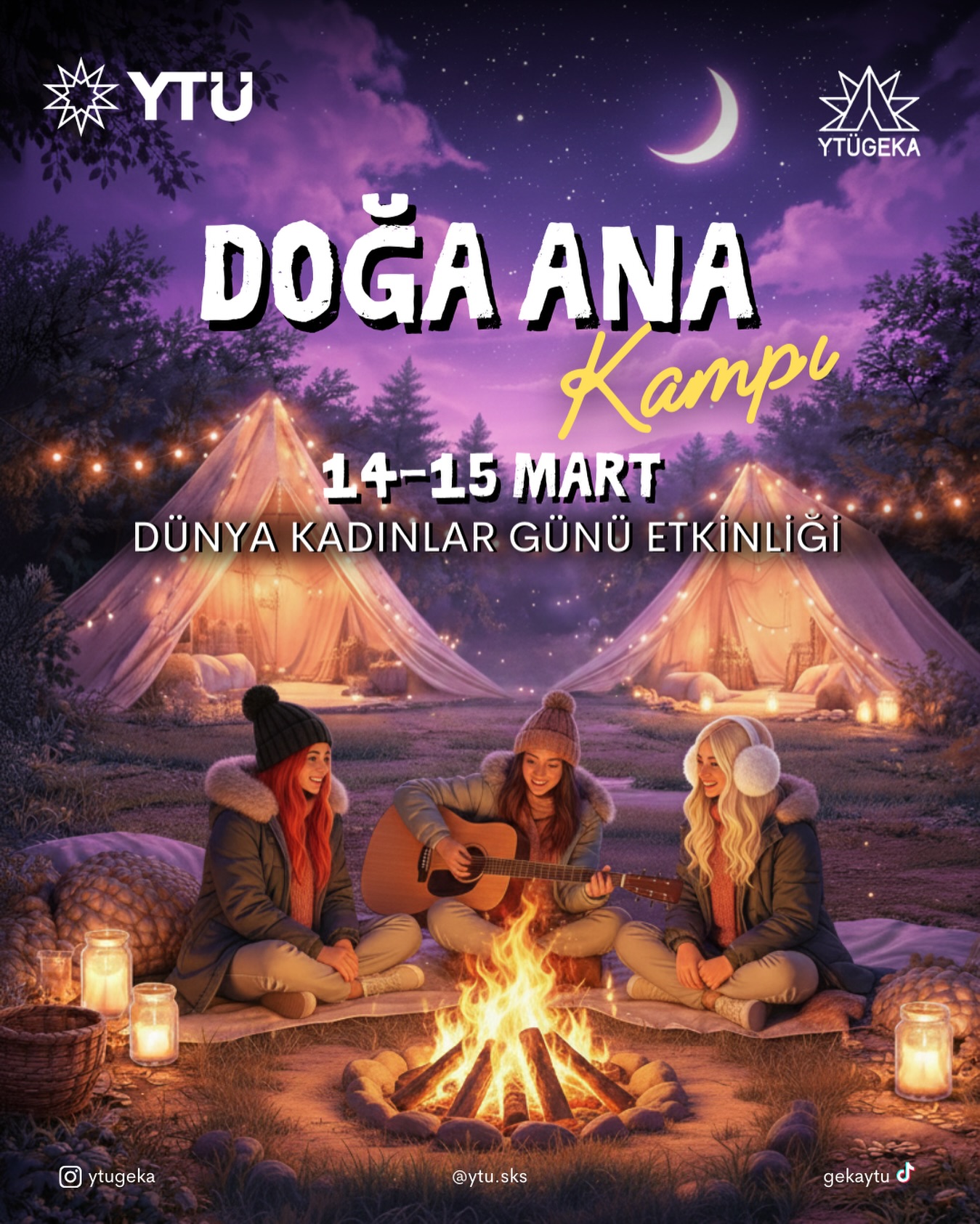 Doğa Ana Kampı etkinlik afişi