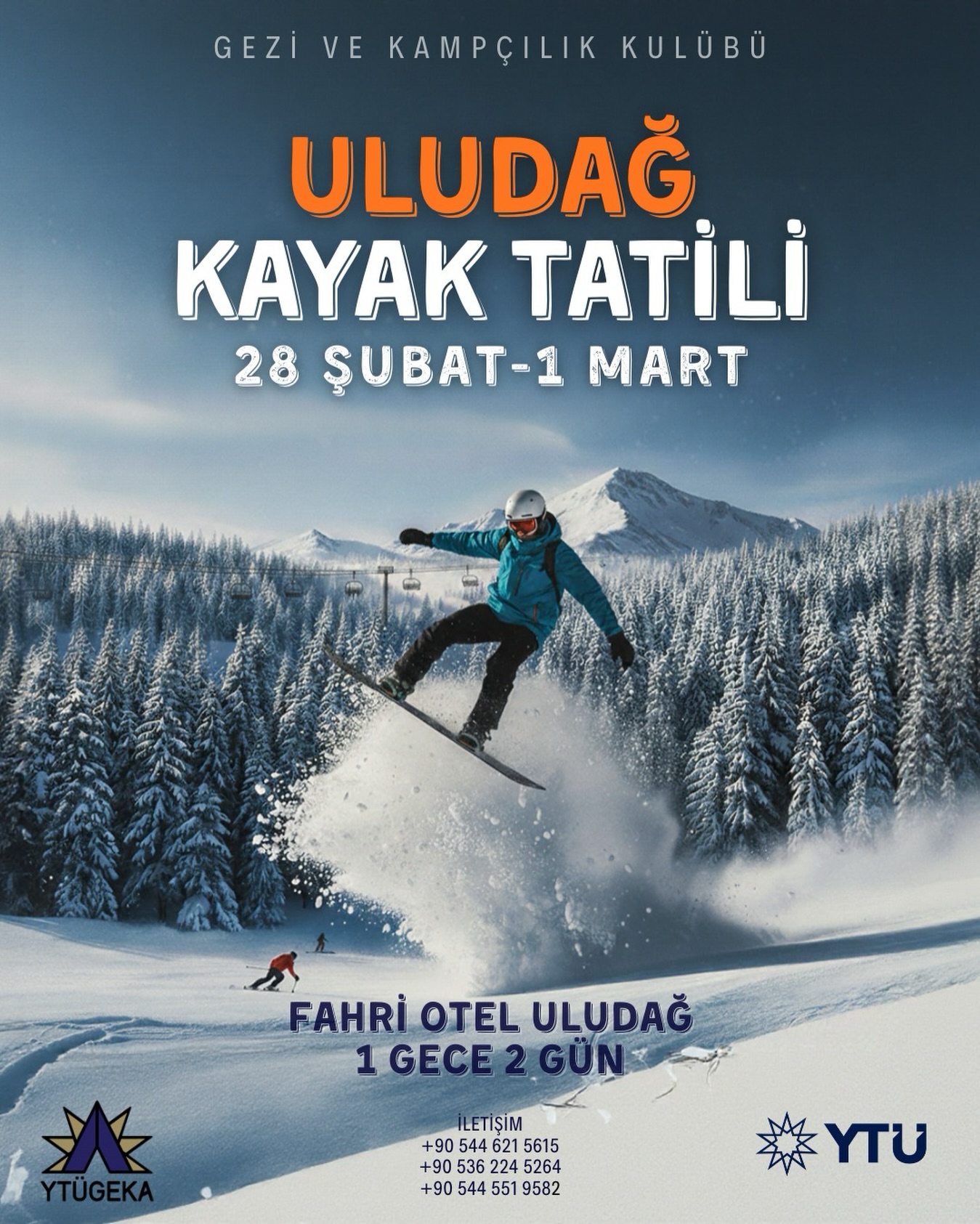 Uludağ Kayak Tatili etkinlik afişi