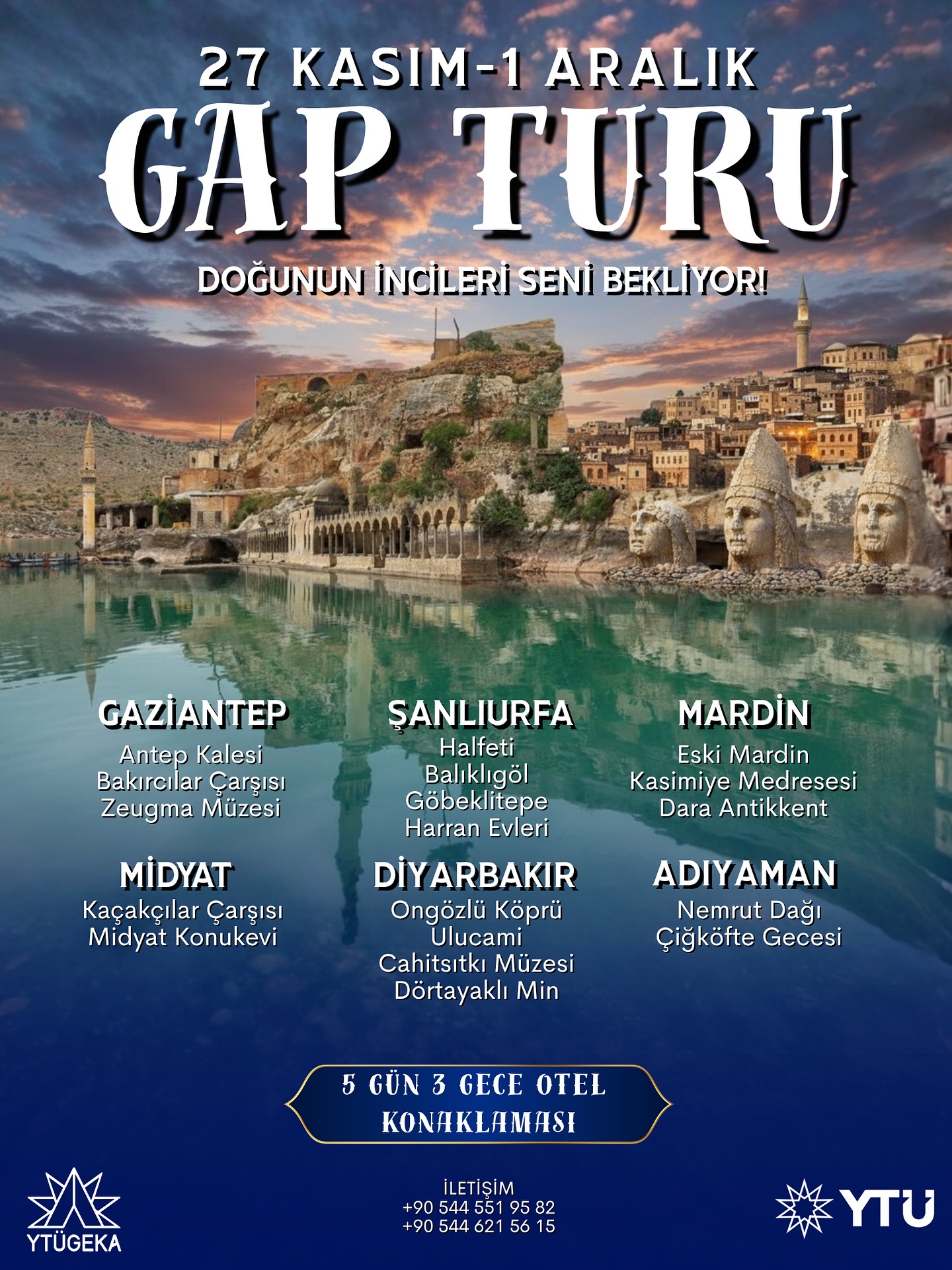GAP Turu etkinlik afişi