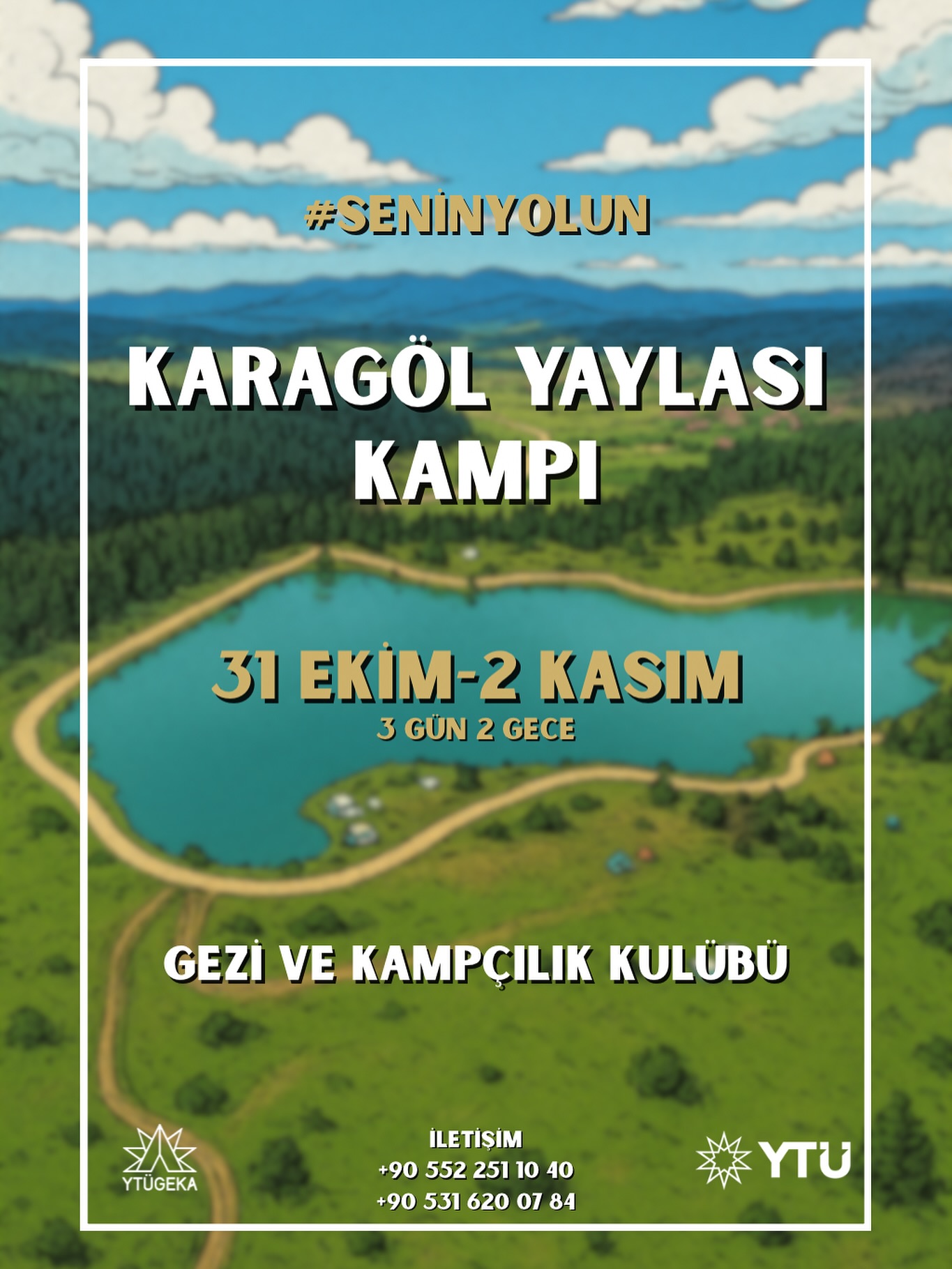 Karagöl Yaylası Kampı etkinlik afişi